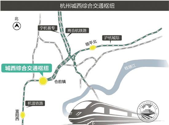 杭州城西将建全国性铁路枢纽建设杭州西站