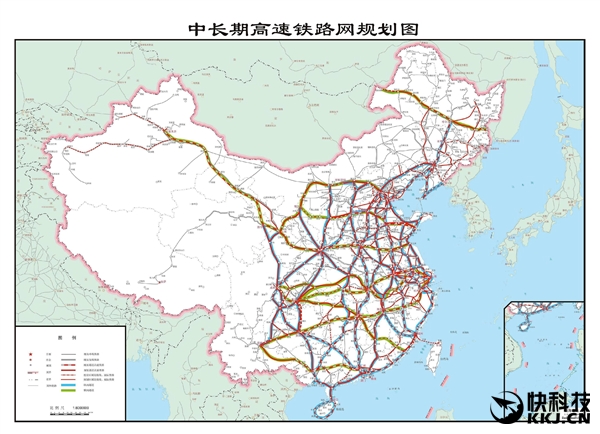 发改委公布中国高铁八纵八横规划：看经过你家吗？